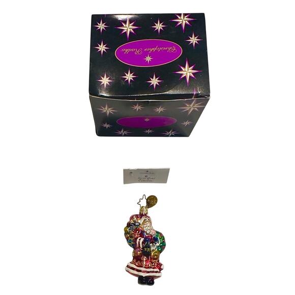 Christopher Radko Little Gems Collection Big & Bountiful Gem Ornament, Tag & Box - Picture 1 of 5